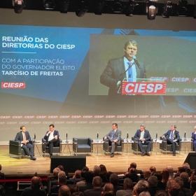 CIESP Campinas participa da ltima reunio de diretorias CIESP em 2022, com a participao de Tarcsio de Freitas