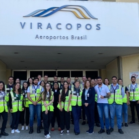 Visita ao Aeroporto Internacional de Viracopos apresenta funcionamento e dados importantes sobre o aeroporto