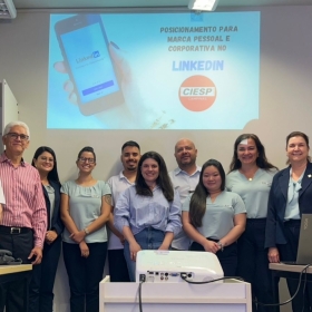 CIESP Campinas oferece curso de LinkedIn aos funcionrios e diretores